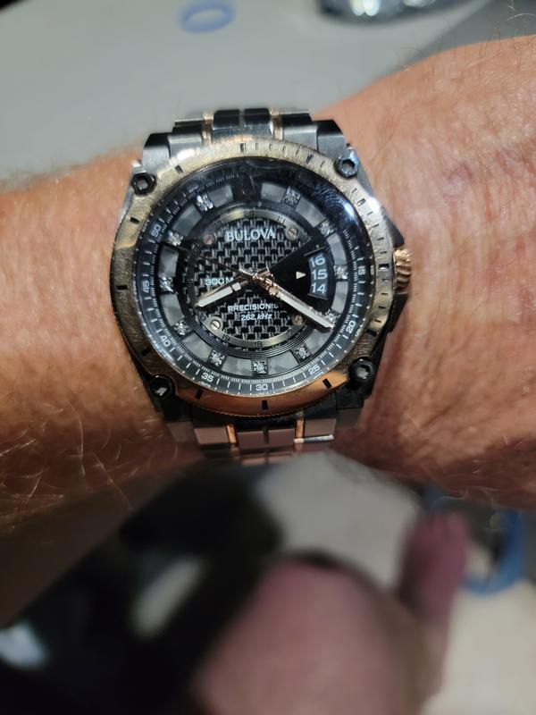 Bulova precisionist hotsell diamond watch