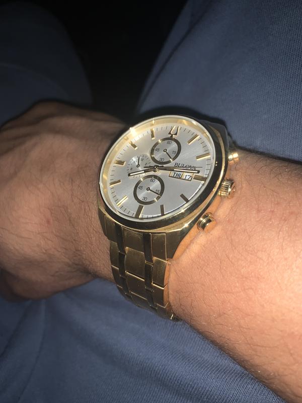 bulova men's surveyor chronograph watch