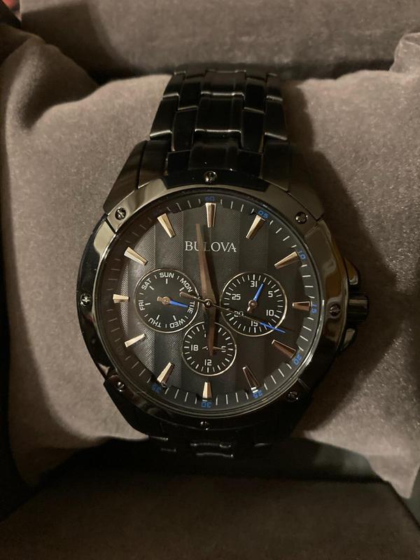 Bulova 43mm men's hot sale chronograph dress watch