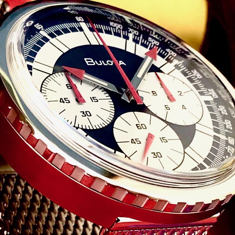 Bulova special shop edition chronograph c