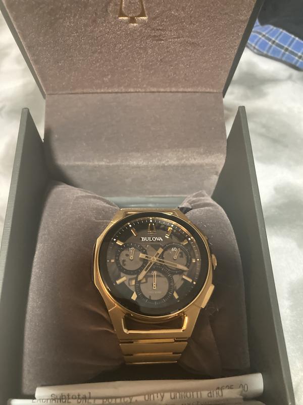 Bulova curv clearance gold