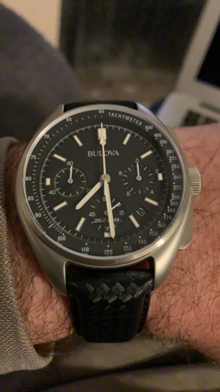 Bulova 96b251 clearance moon chronograph watch