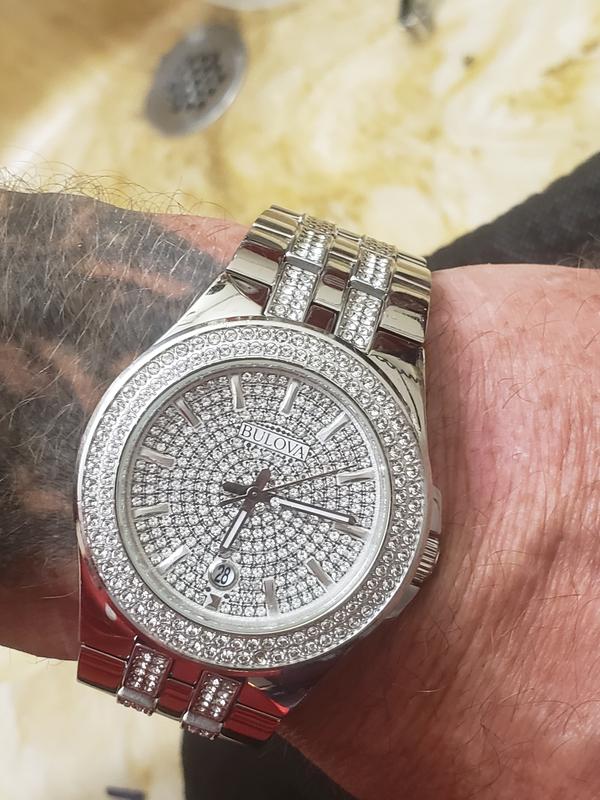 Bulova bling outlet watch