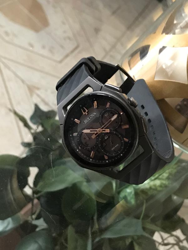 Bulova curv store titanium