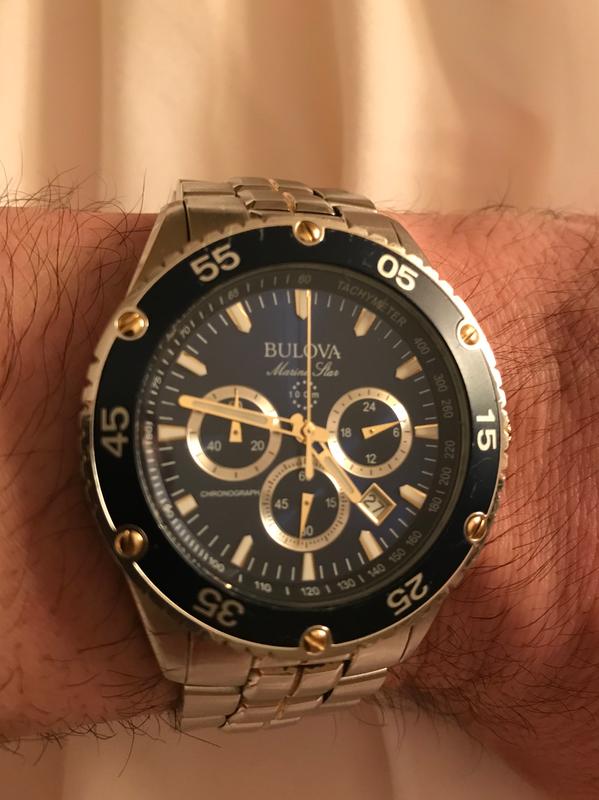 Bulova 98b301 marine on sale star