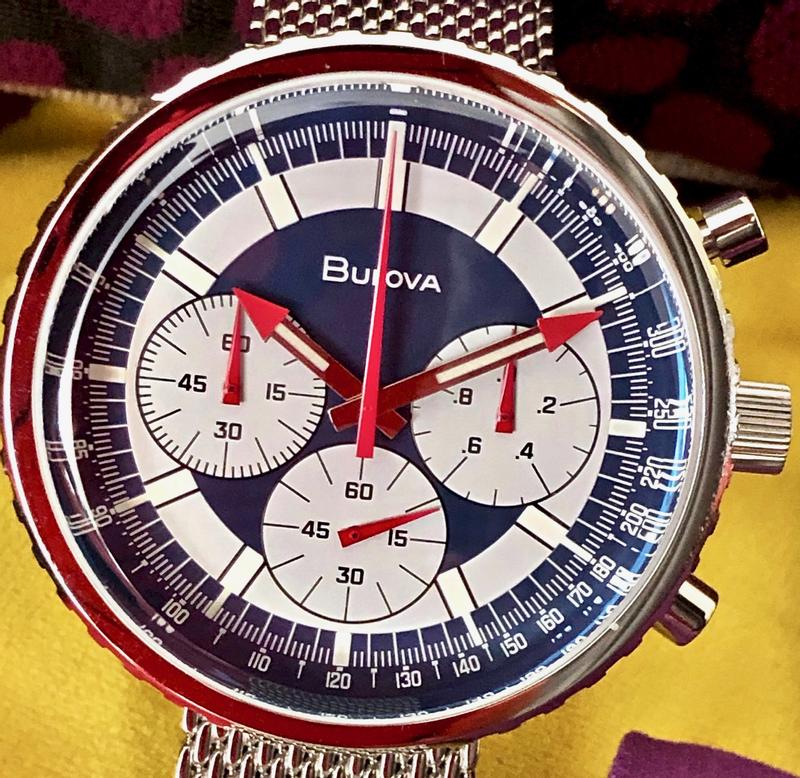 Bulova special shop edition chronograph c