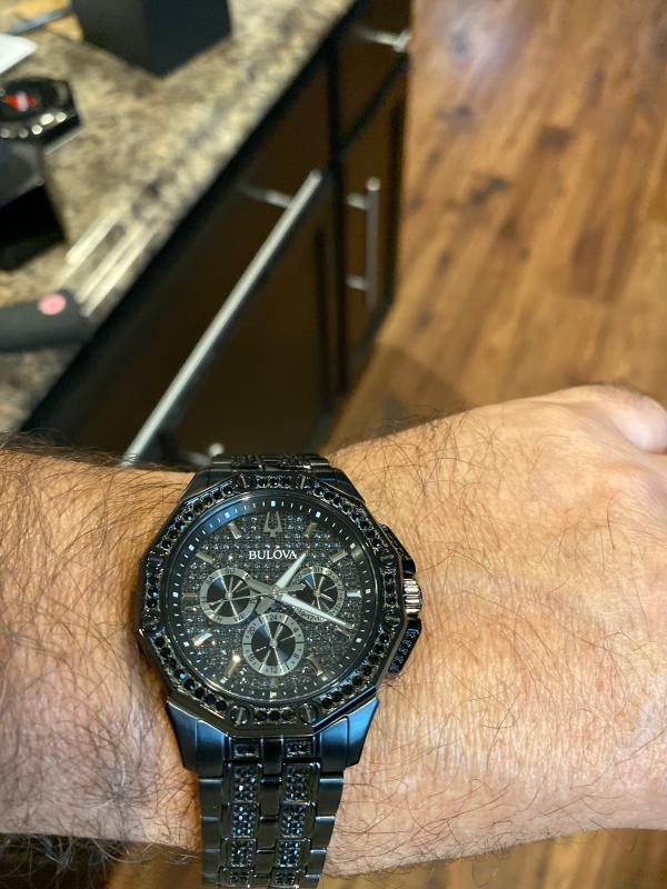 Bulova deals black watch