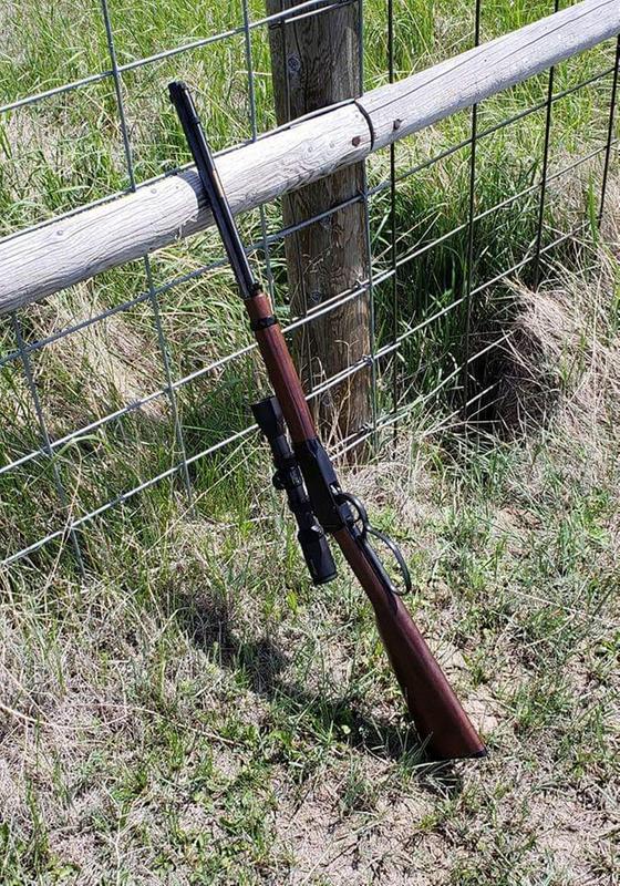 Henry Rifle & Burrus Fullfield II 2×7 Scope Combo
