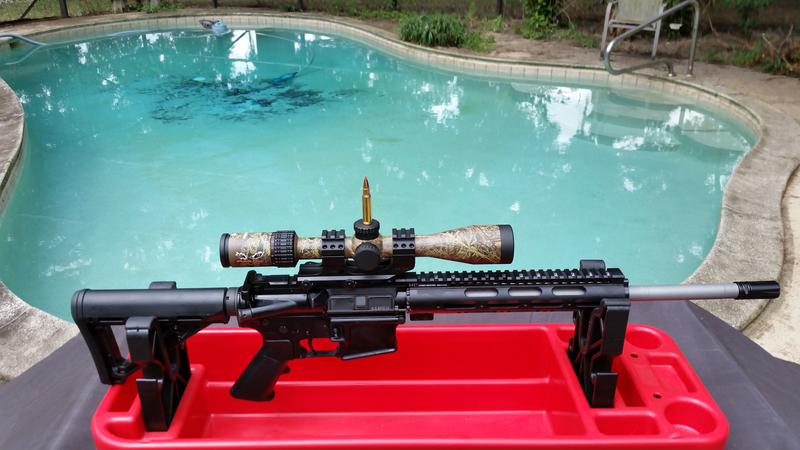 My new 6.8 Burris topped AR-15 build