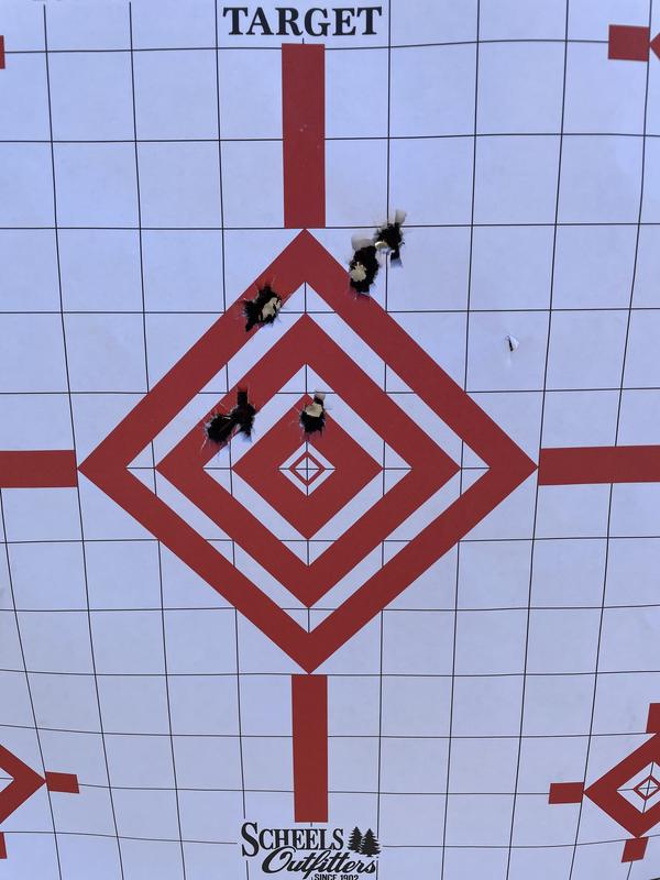 3-2 shot groups with a final 1 mil adjustment check