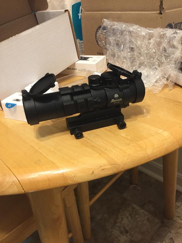 Burris Optics AR-332 3X Prism Scope - Ballistic CQ Reticle