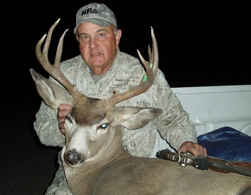 California Mule Deer-Burris 2 x 7 on 30/06 Encore-Taken at 325 yards
