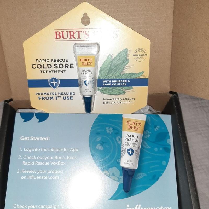 Burt's Bees Cold Sore Treatment Rapid Rescue