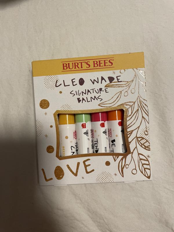 Burts Bees 100% Natural Origin Beeswax Lip Balm - 4 Count - Albertsons