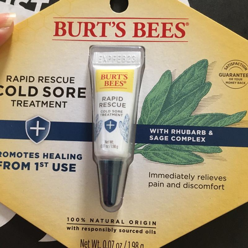 Burt's Bees Cold Sore Treatment Rapid Rescue