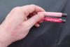 I'm wearing the Rhubarb on my lips.