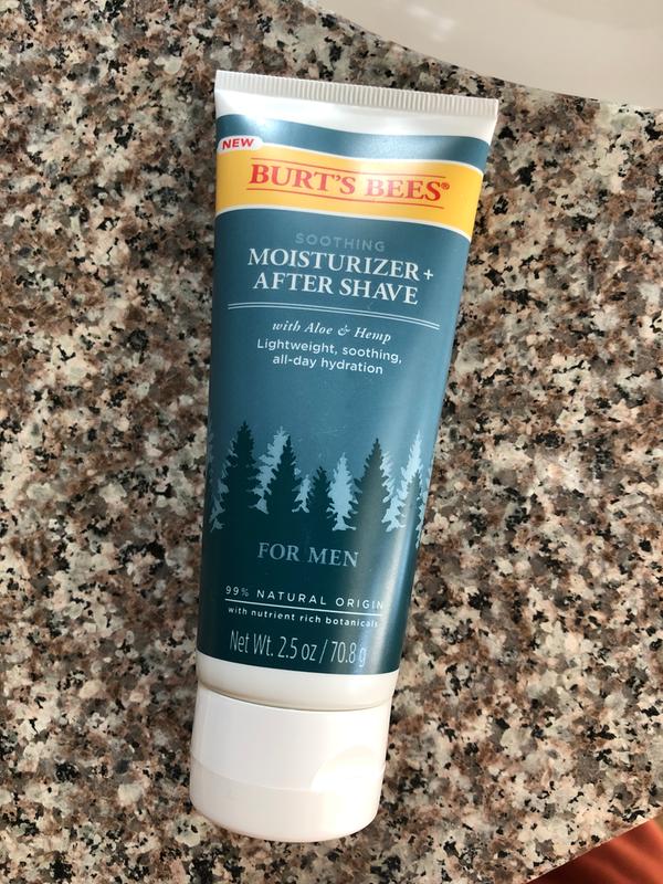 burt's bees aftershave