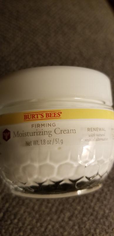 burt's bees firming moisturizer