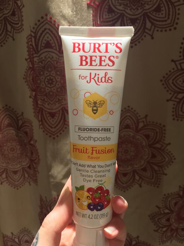 Kids Toothpaste, Natural Flavor, Fluoride Free, Bubble Bee | Burt's Bees