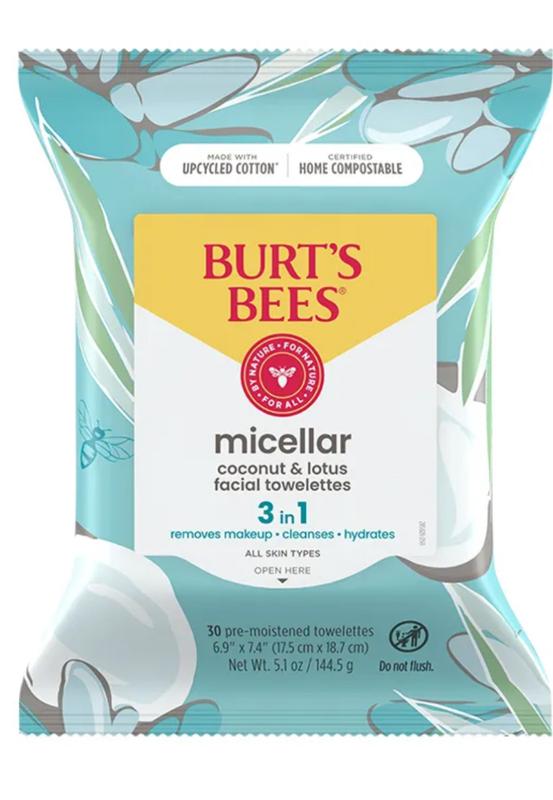 Coconut & Lotus face wipes