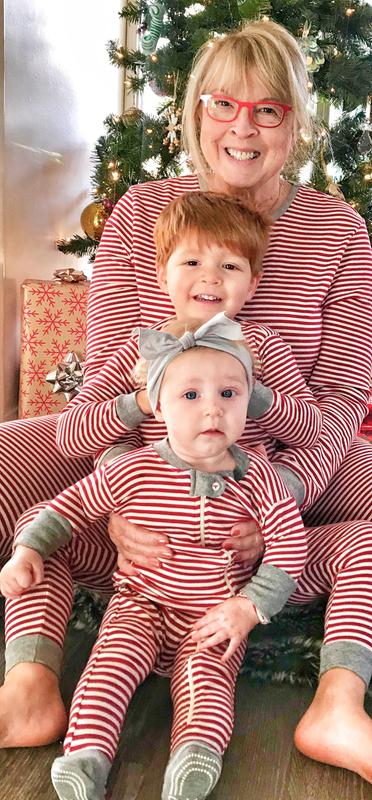 100% Organic Cotton Holiday Matching Pajamas Candy Cane Stripe Burts Bees Baby Family Jammies 100% Organic Cotton Holiday Matching Pajamas Candy Cane Stripe Burts Bees Baby Family Jammies