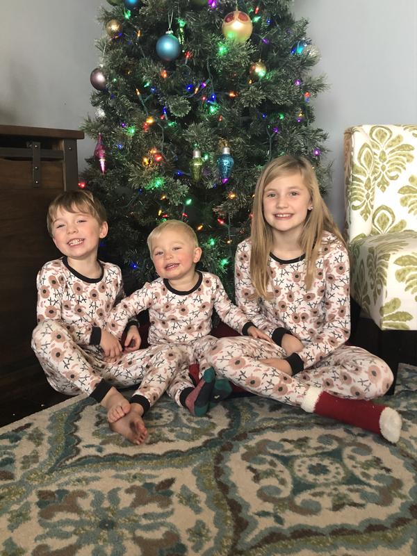 Burt's Bees Baby® Reindeer Organic Cotton Holiday Family Jammies