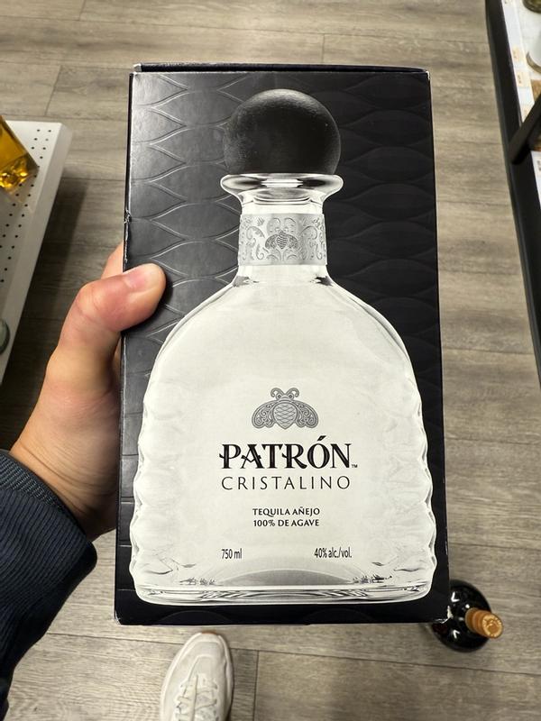 Patron Cristalino Anejo Tequila