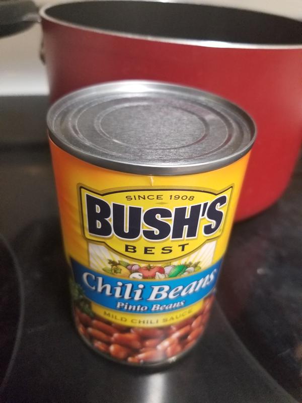 Bush's Chili Magic Hearty Heat Chili Starter, 15.5 oz, Can 