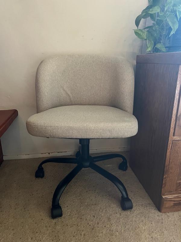 Bush Home Pembroke Armless Desk Chair for Home Office
