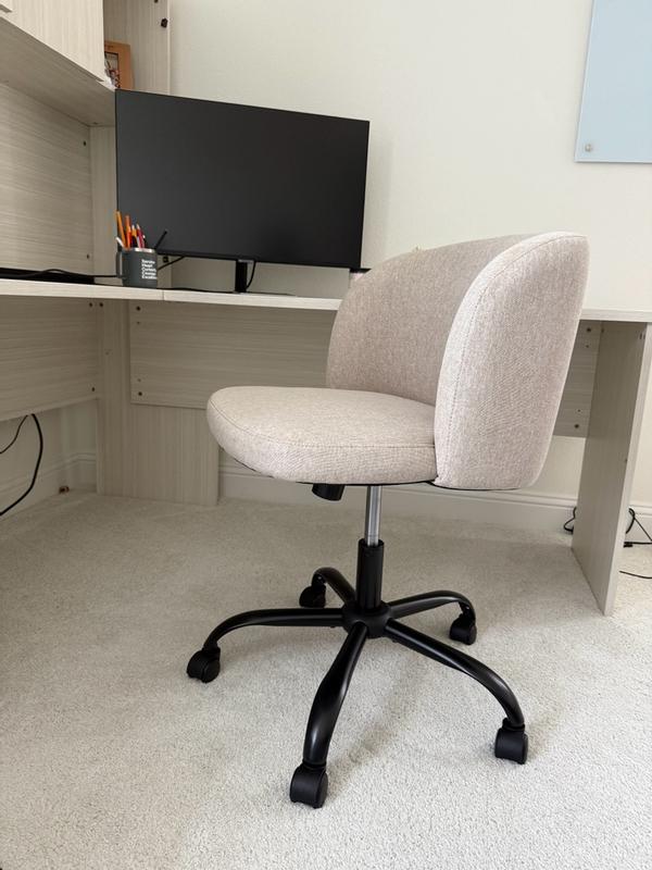 Bush Home Pembroke Armless Desk Chair for Home Office