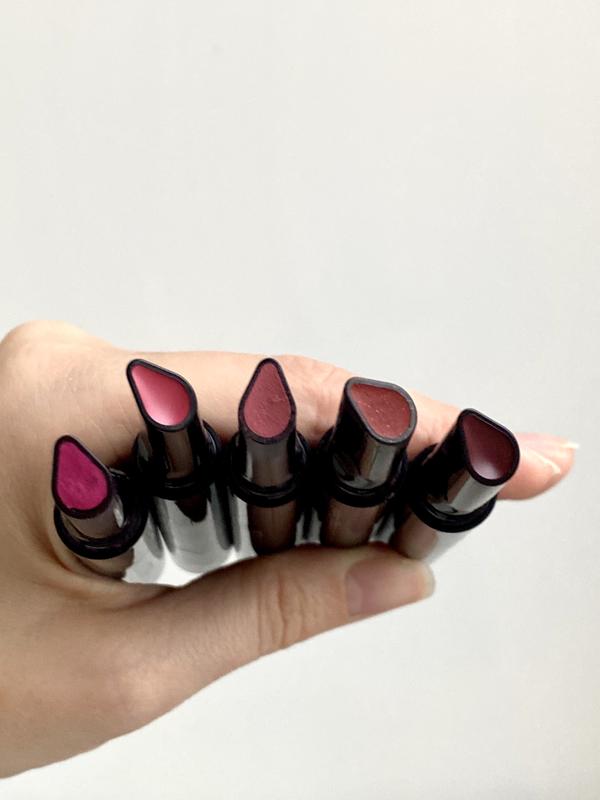 1. №23 Pink Pong
2. №8 Flower Attitude 
3. №4 Rose easy
4. №19 Crimson Click
5. №25 Dark Purple