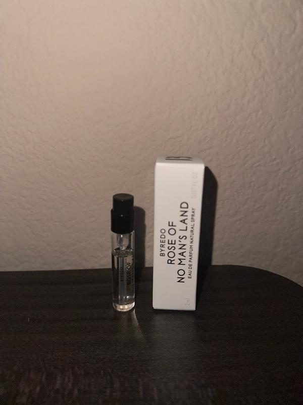 Customer photo for "A beautiful modern take on a rose fragrance."
