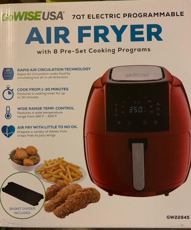 Customer Reviews GoWISE USA® 5.8 qt. Digital Air Fryer with Touch