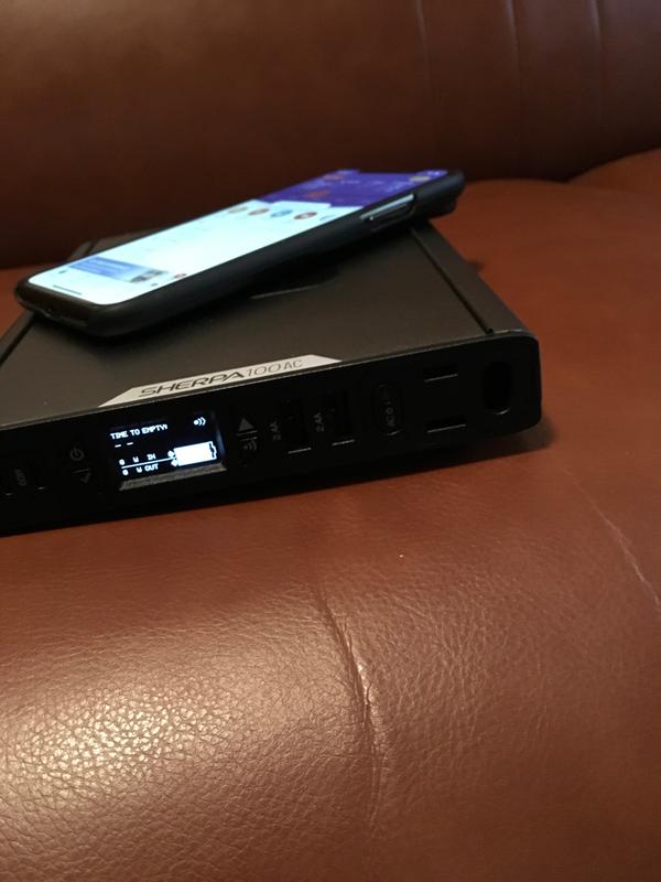 Sherpa 100AC Wireless Charging Power Bank + Nomad 20 Solar Sherpa 100AC Wireless Charging Power Bank + Nomad 20 Solar