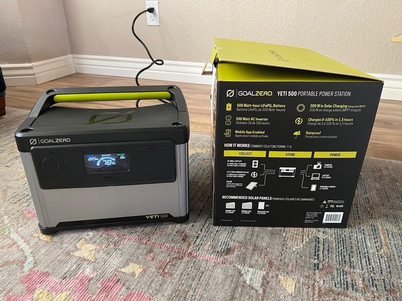 Goal Zero YETI 700 Compact Portable Power Station 677Wh LFP