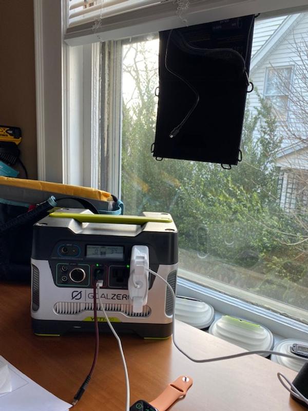 Photo submitted with review of product