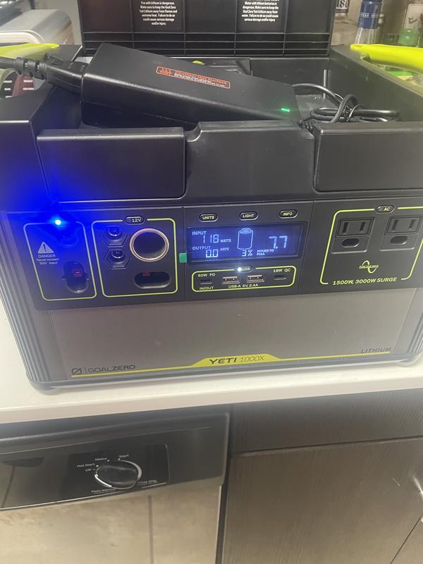 Goal Zero Solar Generator: Yeti 1000 Core + Boulder 100