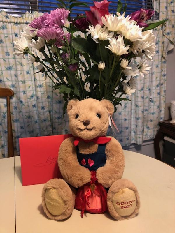 Godiva valentines clearance bear