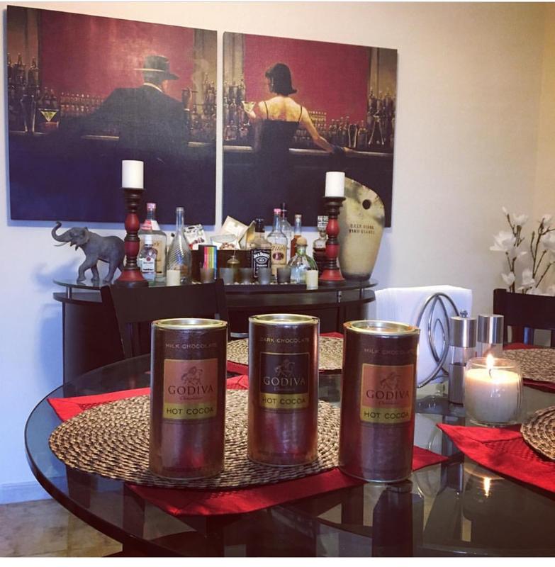 Pleasantly surprised with the hot cocoa delivery!