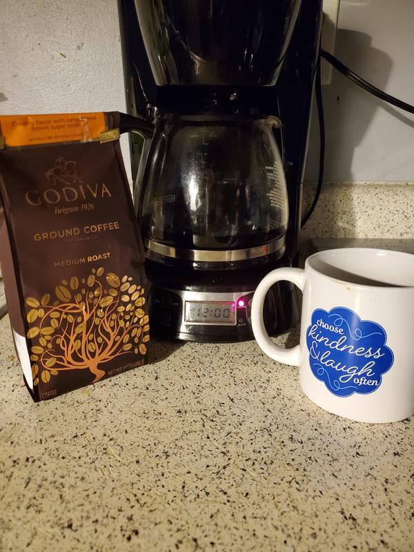 Godiva Coffee in the AM
