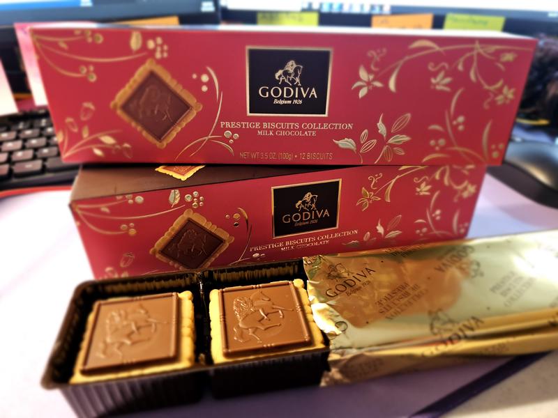 Godiva biscuits on sale