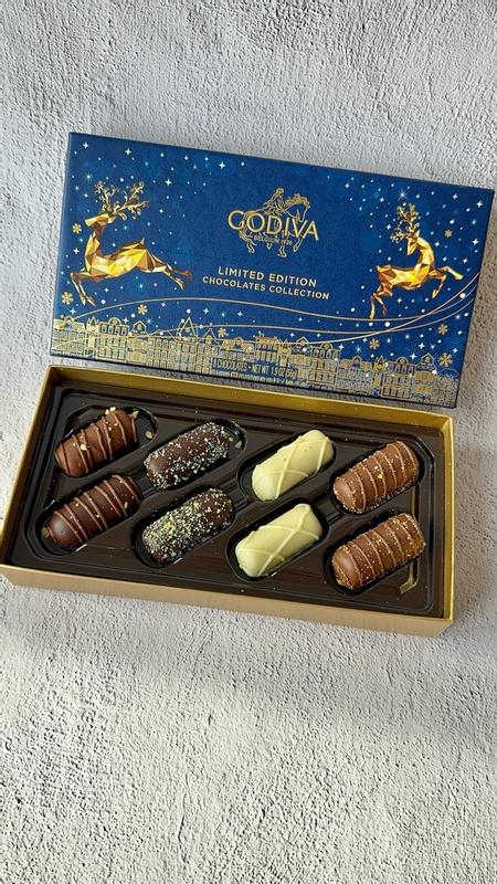 Holiday Limited Edition Chocolates Gift Box, 8pc. | GODIVA