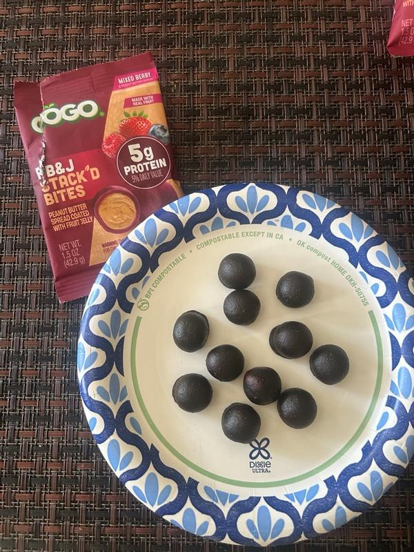 果物 pyoe Mixed Berry | GOGO® PB&J Stack'd Bites with 5g Protein | GoGo SqueeZ®