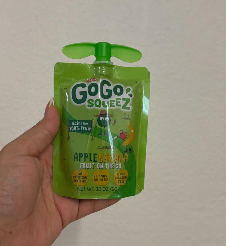 GoGo squeeZ Applesauce, Variety Apple/Banana/Strawberry, 3.2oz 20