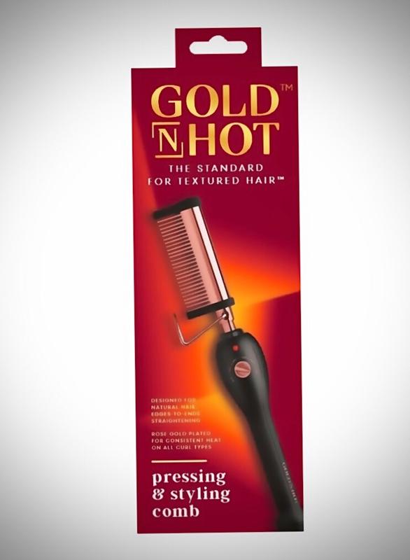 Gold n hot styling comb best sale