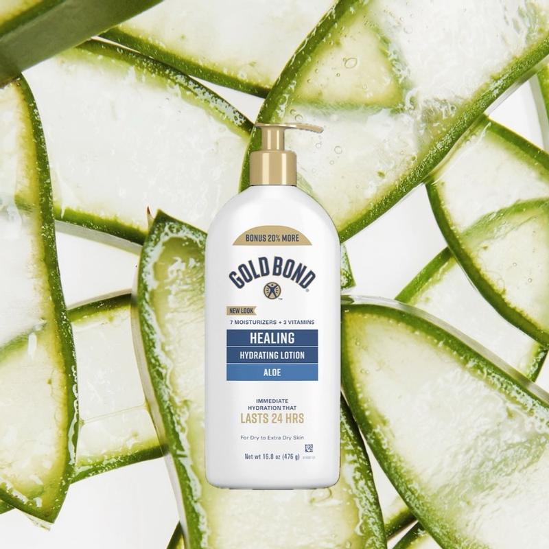 Buy Gold Bond Healing Hydrating Lotion With Aloe, 24HR Hydration, 2.5 oz.  from Dollar General - available