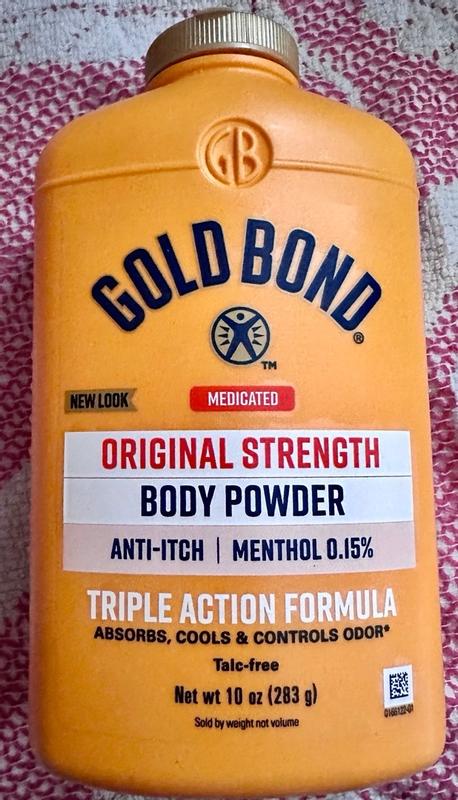 Original Strength Medicated Body Powder Gold Bond