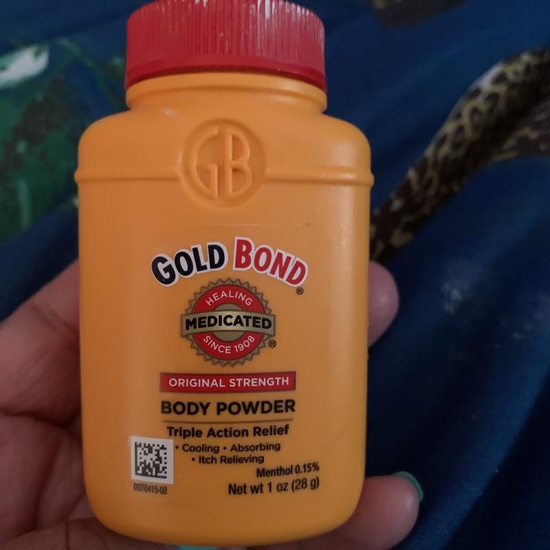 Gold Bond Medicated Original Strength Body Powder, 4 oz., Talc-Free