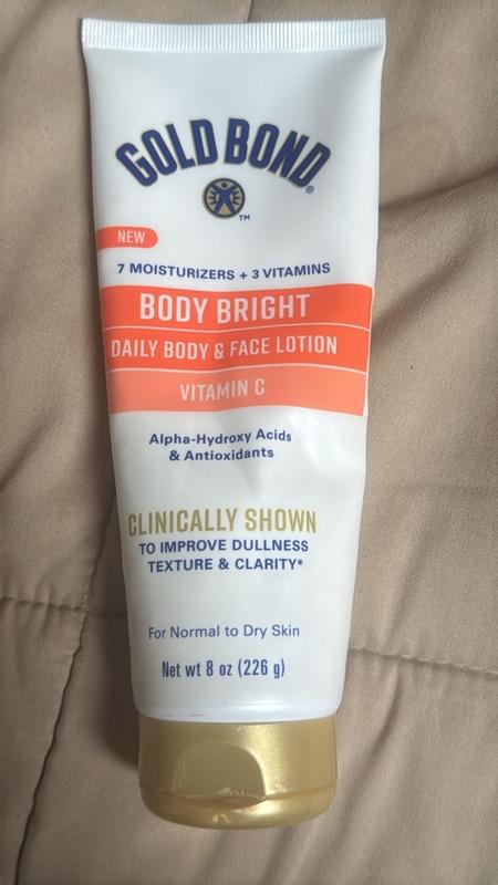 Buy Gold Bond Body Bright Body & Face Lotion, 8 oz from Dollar