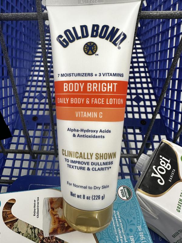 Buy Gold Bond Body Bright Body & Face Lotion, 8 oz from Dollar